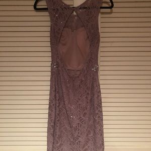 City Triangles Gold and Shimmer Dress